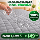 PAGUE 1 LEVE 3  Capa Impermeável para Colchão ⭐⭐⭐⭐⭐